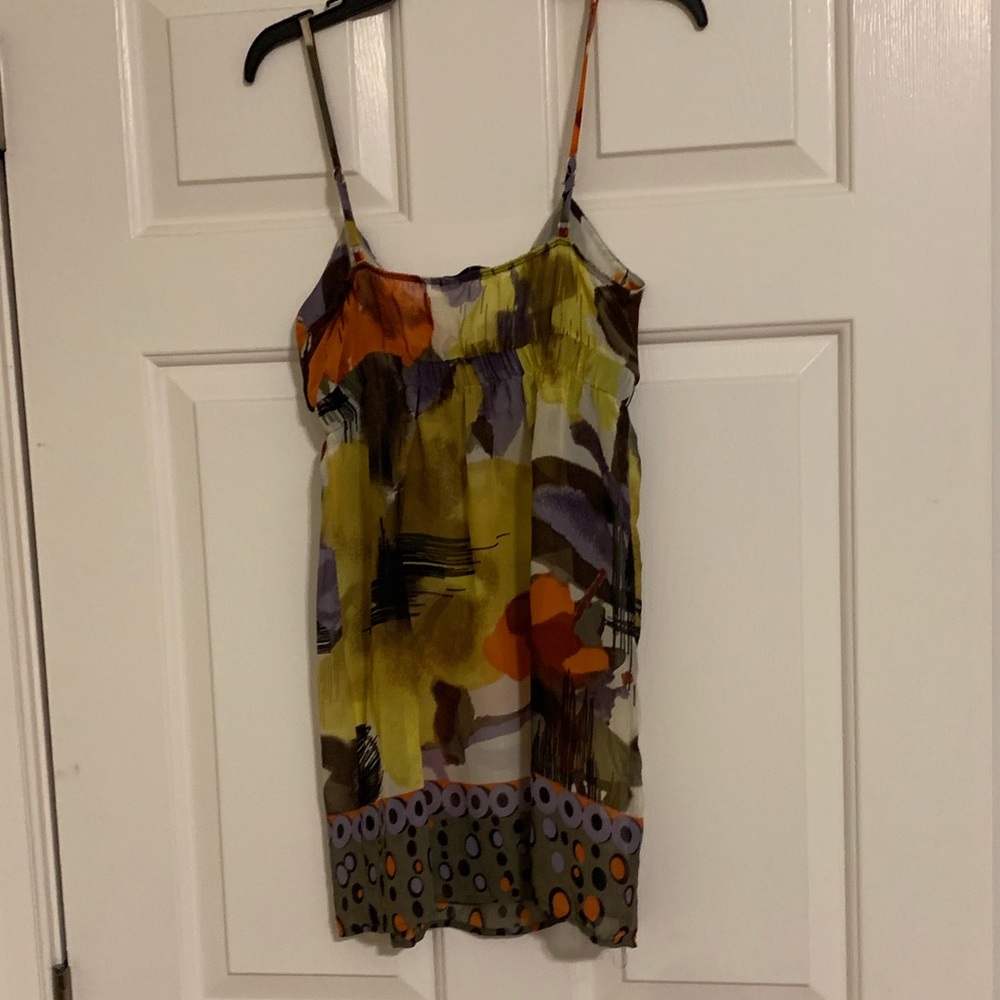 Patterned tank blouse - Picture 2 of 2